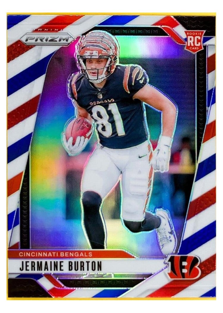 2024 Panini Prizm Base Set Jermaine Burton #350 card