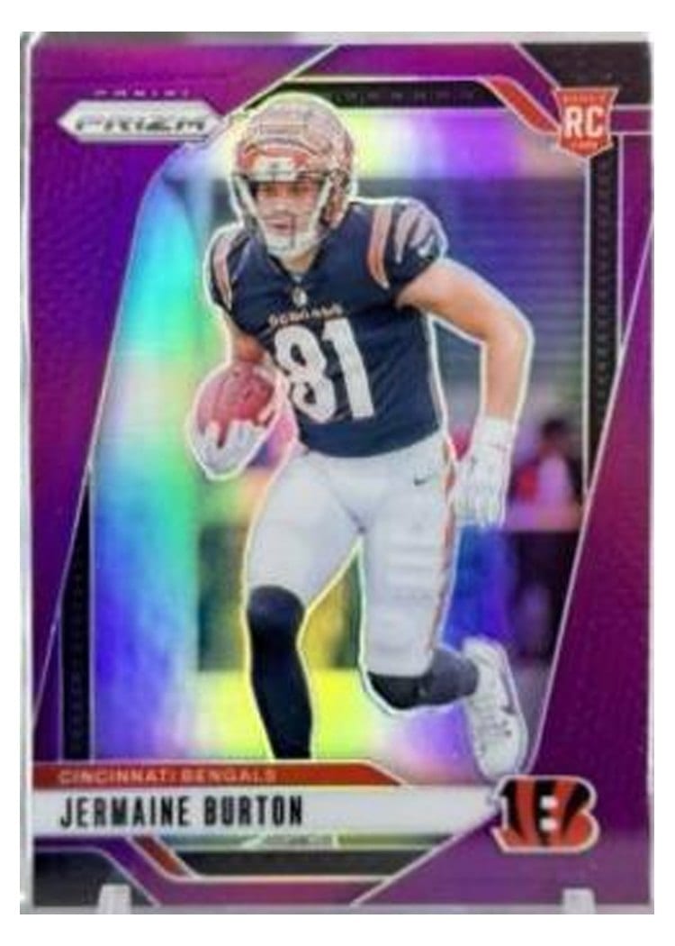2024 Panini Prizm Base Set Jermaine Burton #350 card