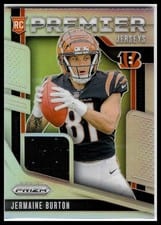 2024 Panini Prizm Premier Jerseys Jermaine Burton #PJ-JBN card