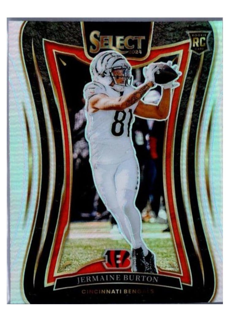2024 Panini Select Base Set Jermaine Burton #350 card
