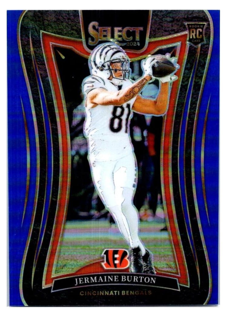 2024 Panini Select Base Set Jermaine Burton #350 card