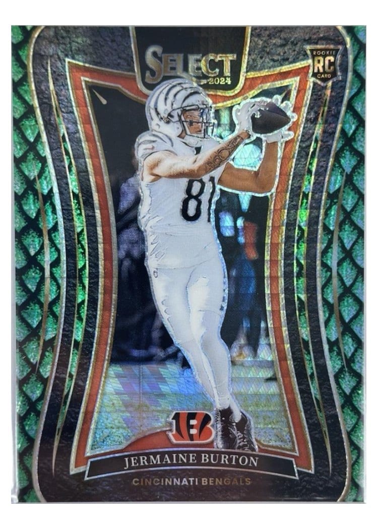 2024 Panini Select Base Set Jermaine Burton #350 card