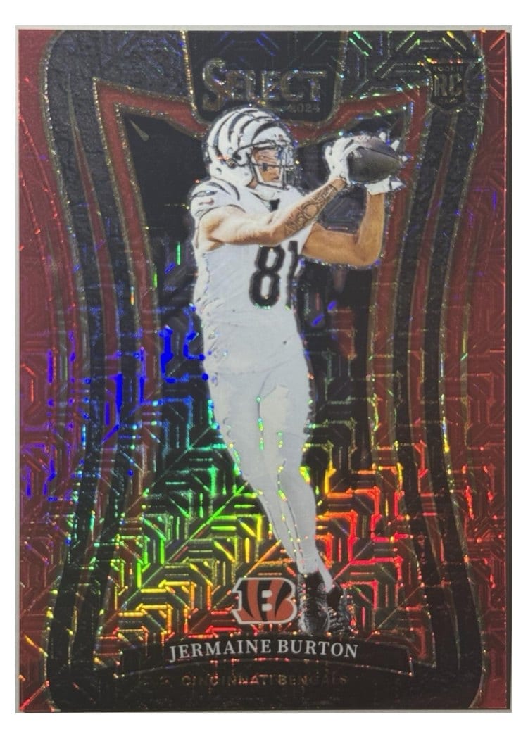 2024 Panini Select Base Set Jermaine Burton #350 card
