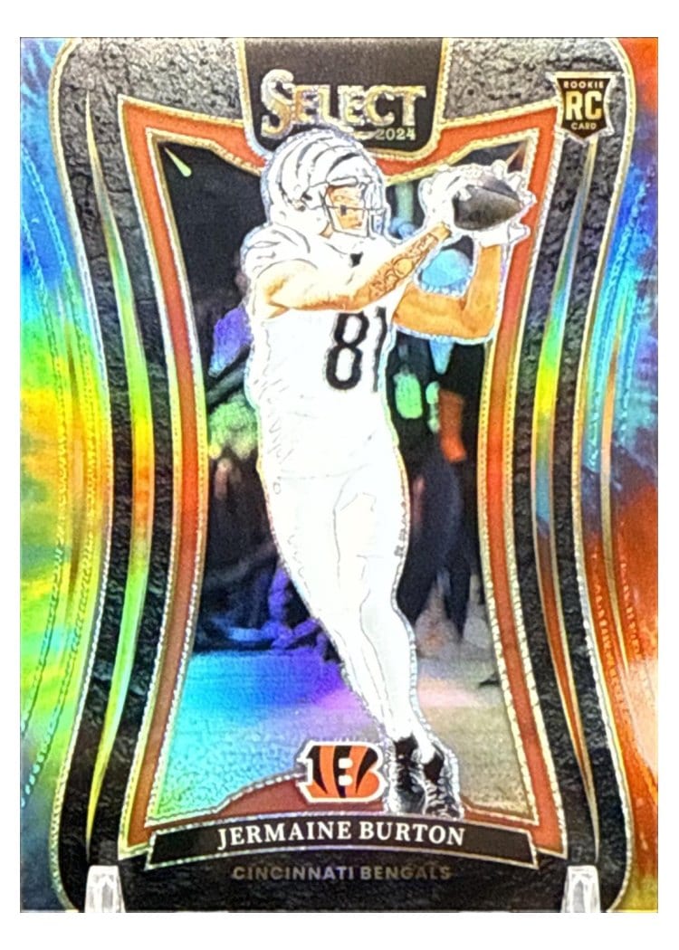 2024 Panini Select Base Set Jermaine Burton #350 card