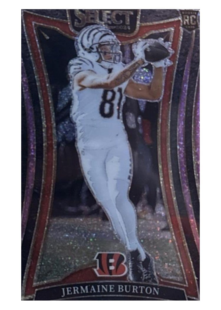 2024 Panini Select Base Set Jermaine Burton #350 card