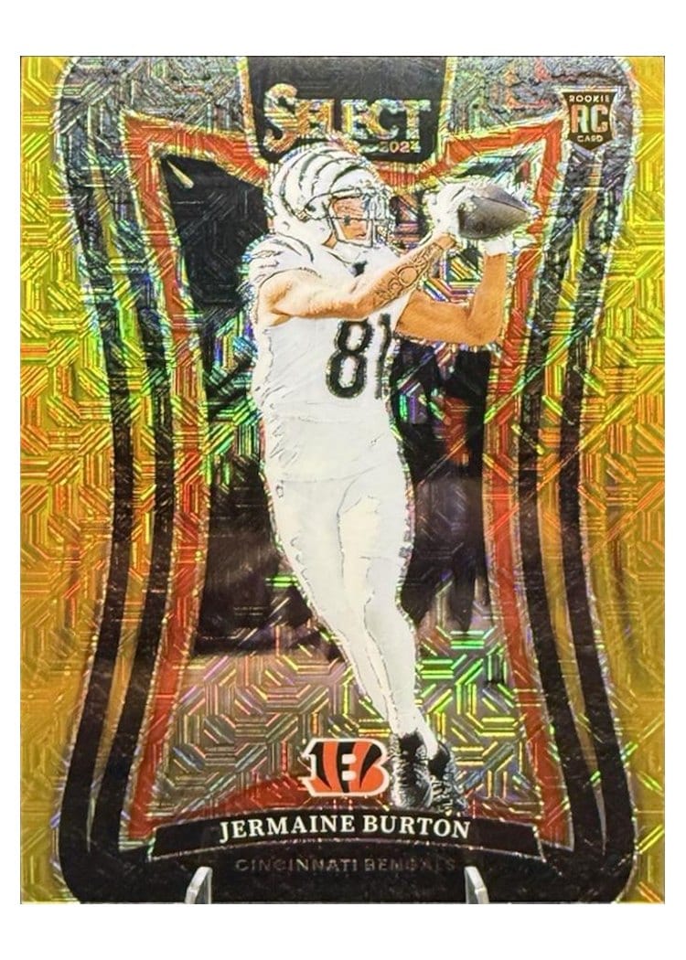 2024 Panini Select Base Set Jermaine Burton #350 card