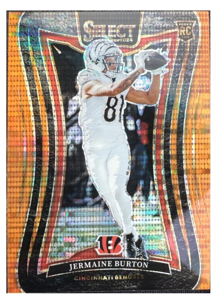 2024 Panini Select Base Set Jermaine Burton #350 card