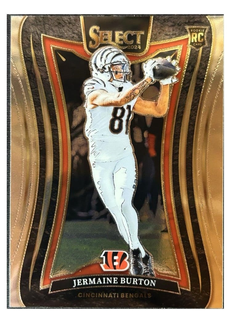 2024 Panini Select Base Set Jermaine Burton #350 card