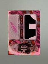 2024 Panini Spectra Radiant Rookie Patch Signatures Jermaine Burton #RRP-JBN card