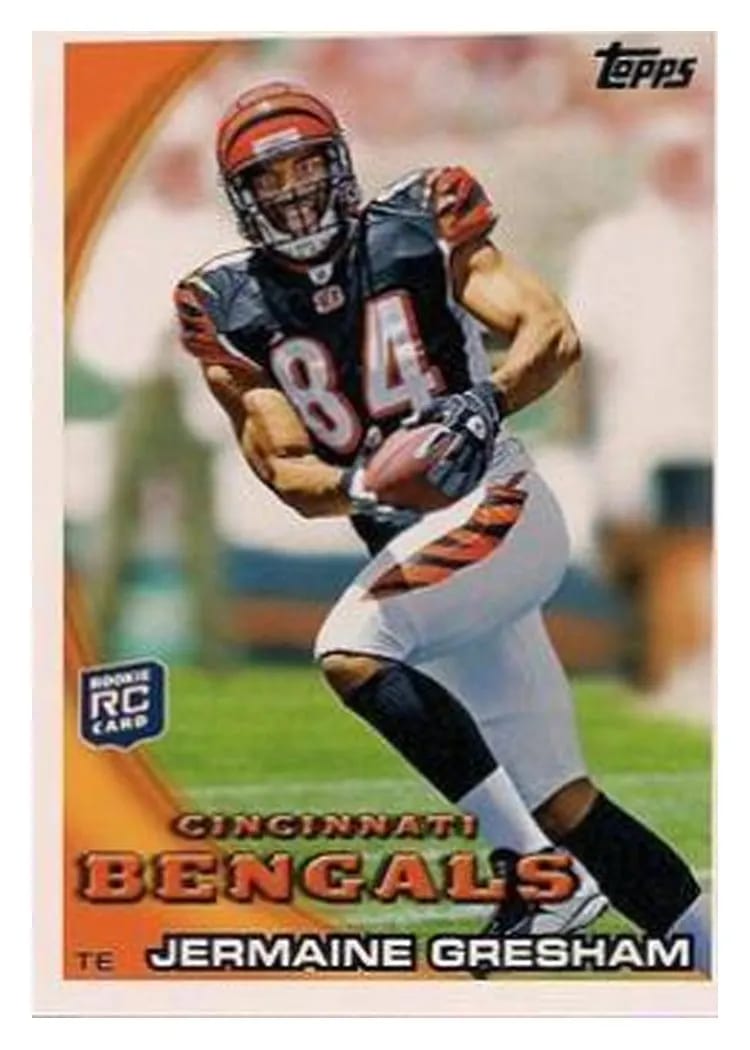 2010 Topps Jermaine Gresham #64 card