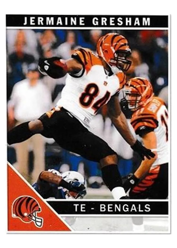 2011 Panini Score Jermaine Gresham #62 card
