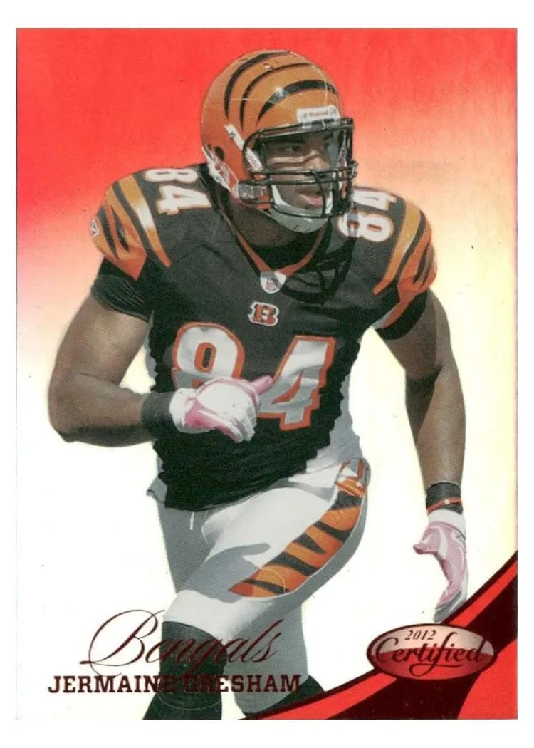 2012 Panini Certified Jermaine Gresham #32 card