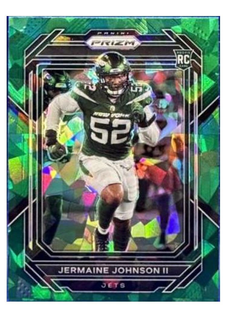 2022 Panini Prizm Base Set Jermaine Johnson II #375 card
