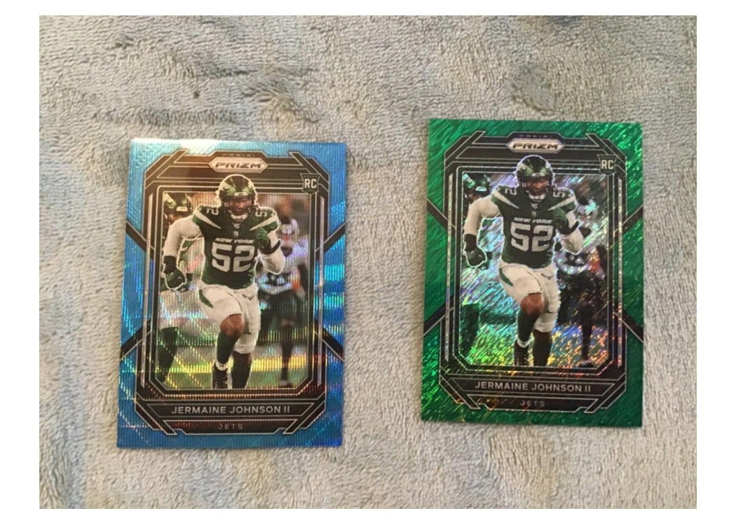 2022 Panini Prizm Base Set Jermaine Johnson II #375 card
