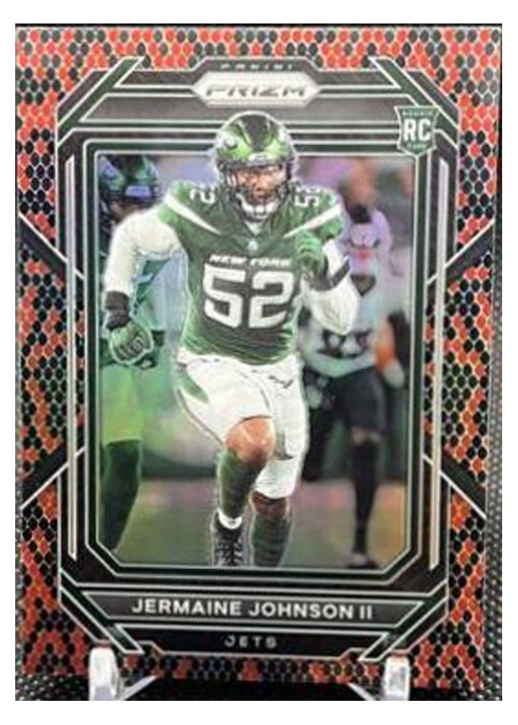 2022 Panini Prizm Base Set Jermaine Johnson II #375 card
