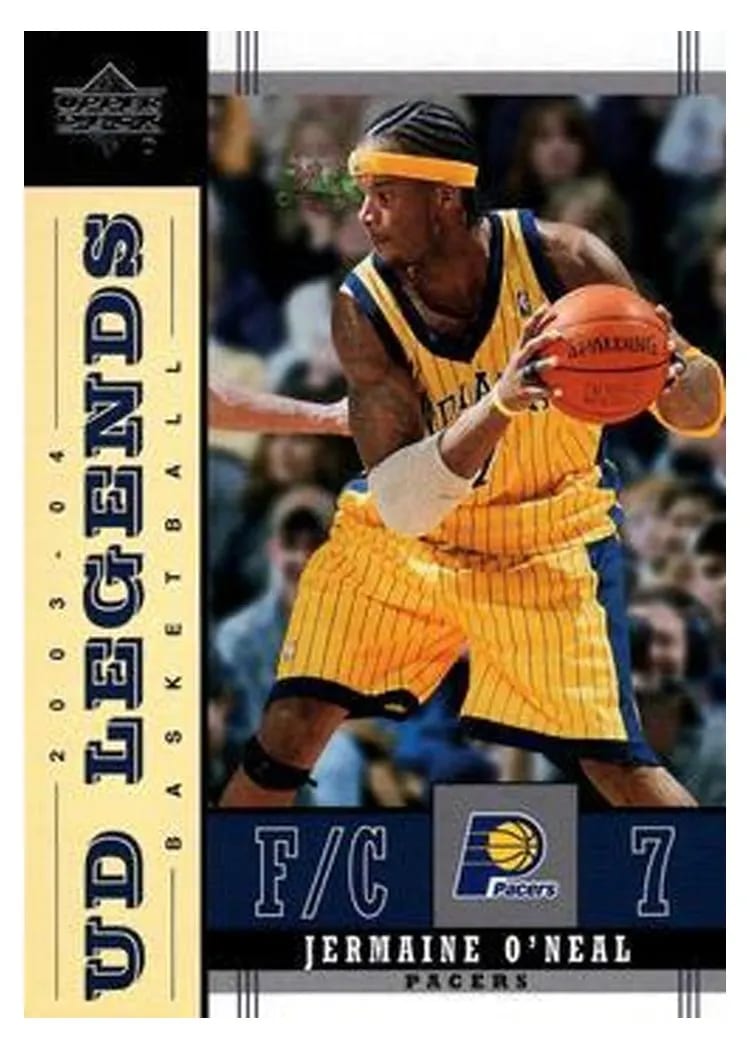 2003 Upper Deck Legends Jermaine O'Neal #29 card