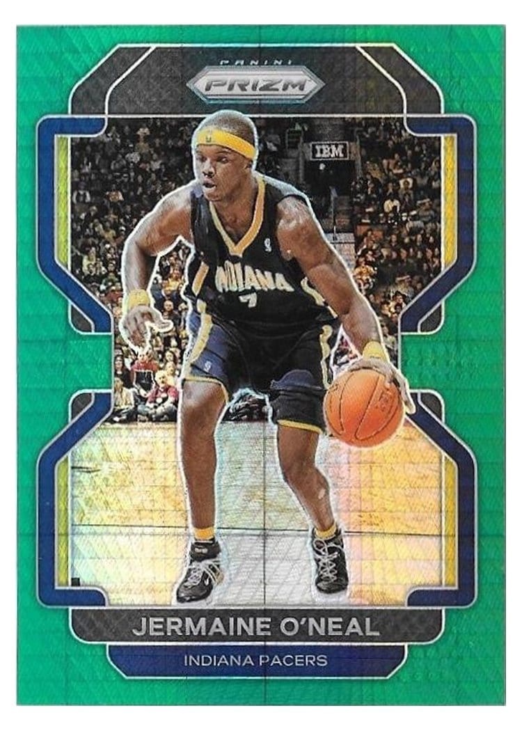 2021-22 Panini Prizm Base Set Jermaine O'Neal #250 card
