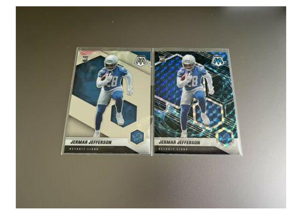 2021 Panini Mosaic Base Set Jermar Jefferson #375 card