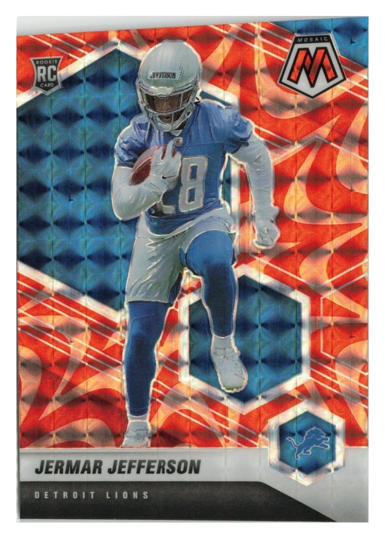2021 Panini Mosaic Base Set Jermar Jefferson #375 card