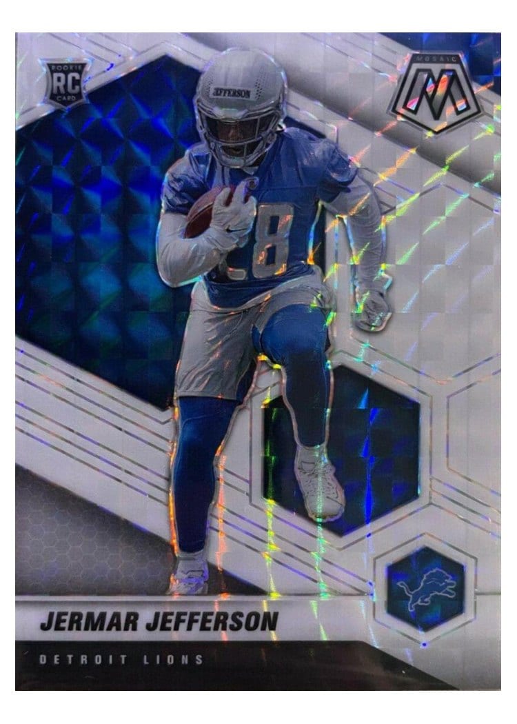 2021 Panini Mosaic Base Set Jermar Jefferson #375 card