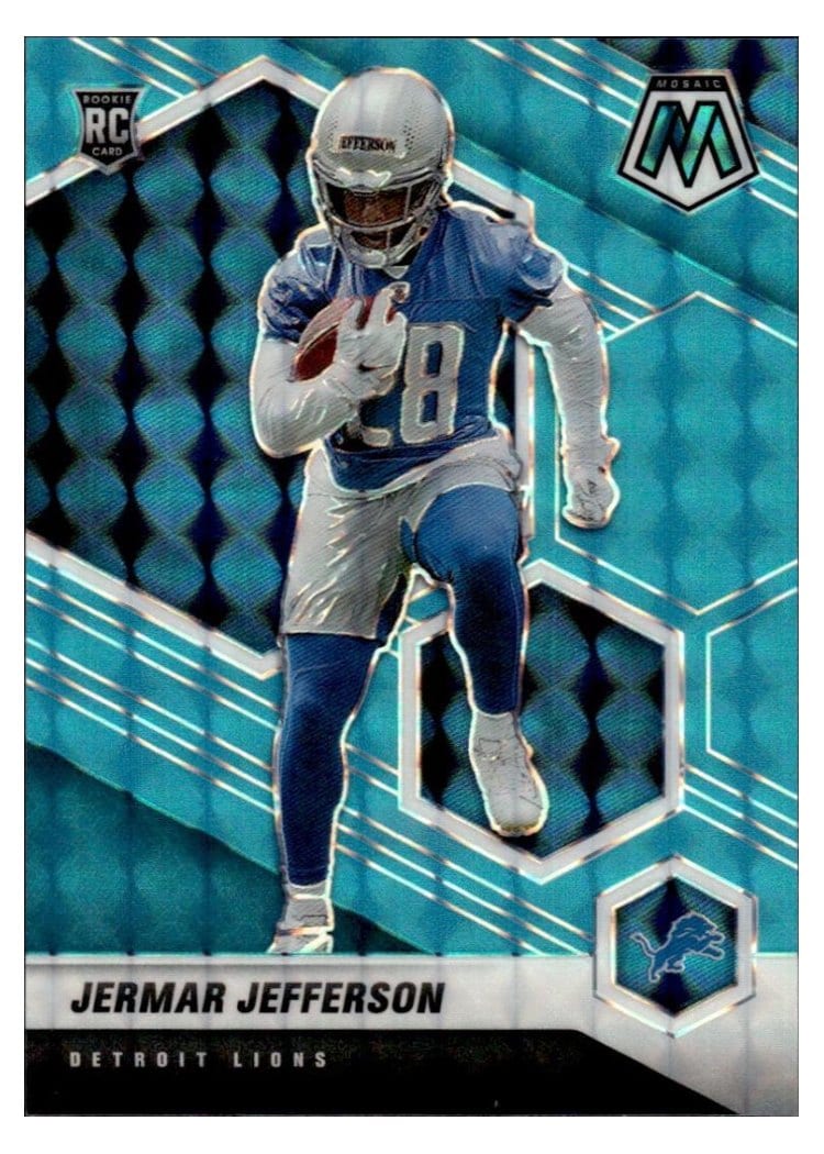 2021 Panini Mosaic Base Set Jermar Jefferson #375 card