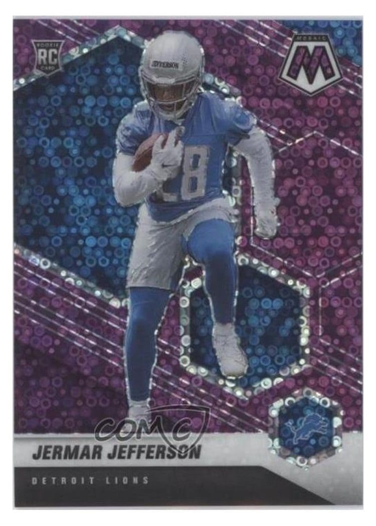 2021 Panini Mosaic Base Set Jermar Jefferson #375 card