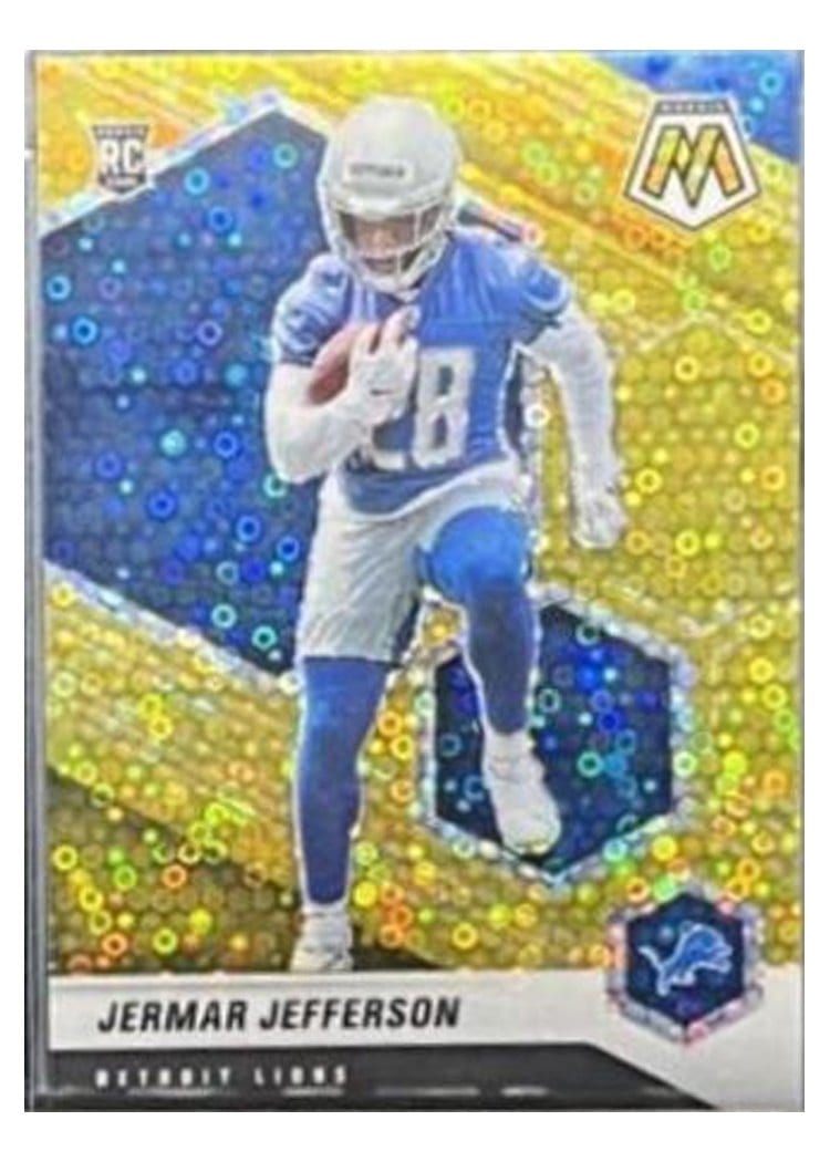 2021 Panini Mosaic Base Set Jermar Jefferson #375 card