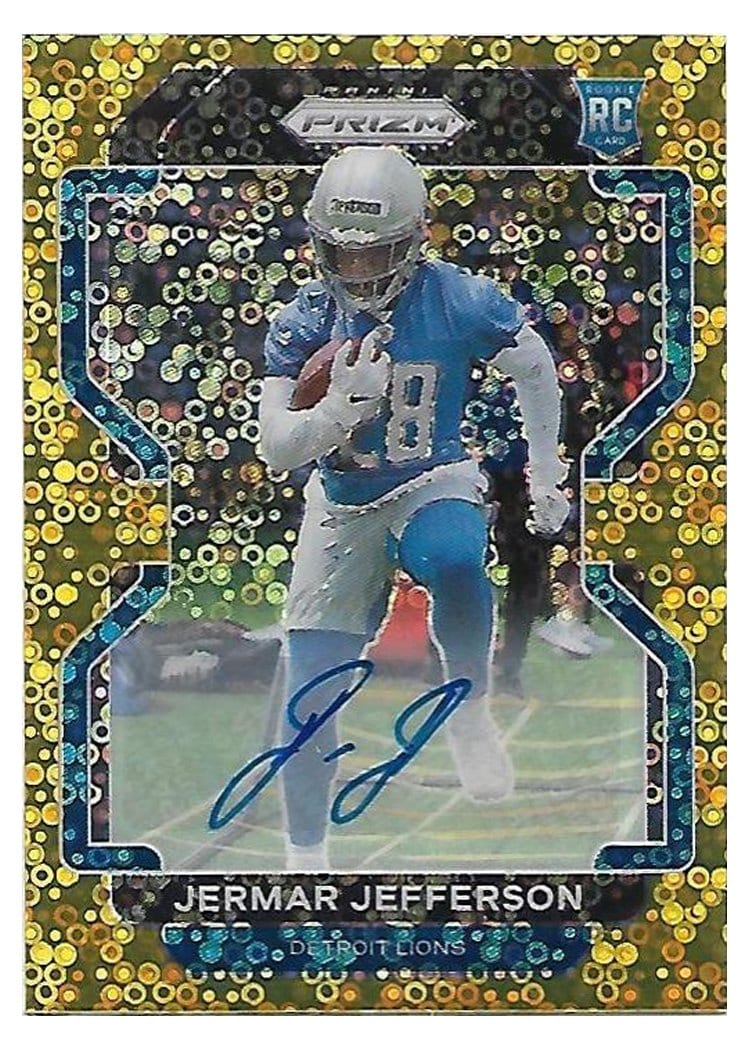 2021 Panini Prizm Base Set Jermar Jefferson #404 card