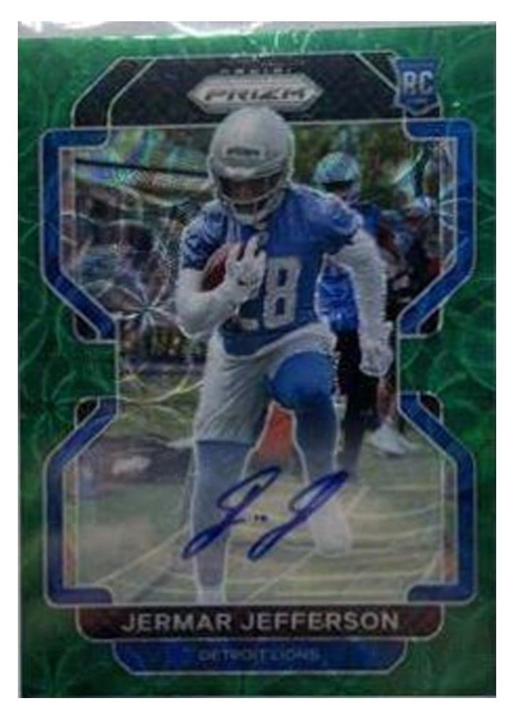 2021 Panini Prizm Base Set Jermar Jefferson #404 card