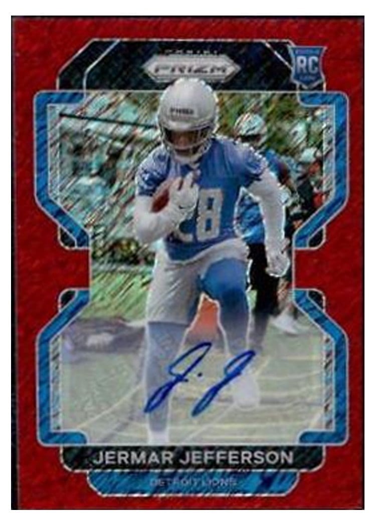 2021 Panini Prizm Base Set Jermar Jefferson #404 card