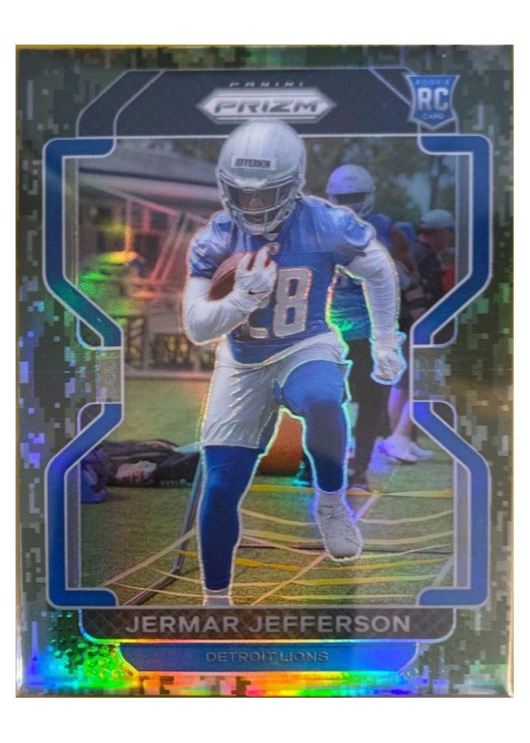 2021 Panini Prizm Base Set Jermar Jefferson #404 card
