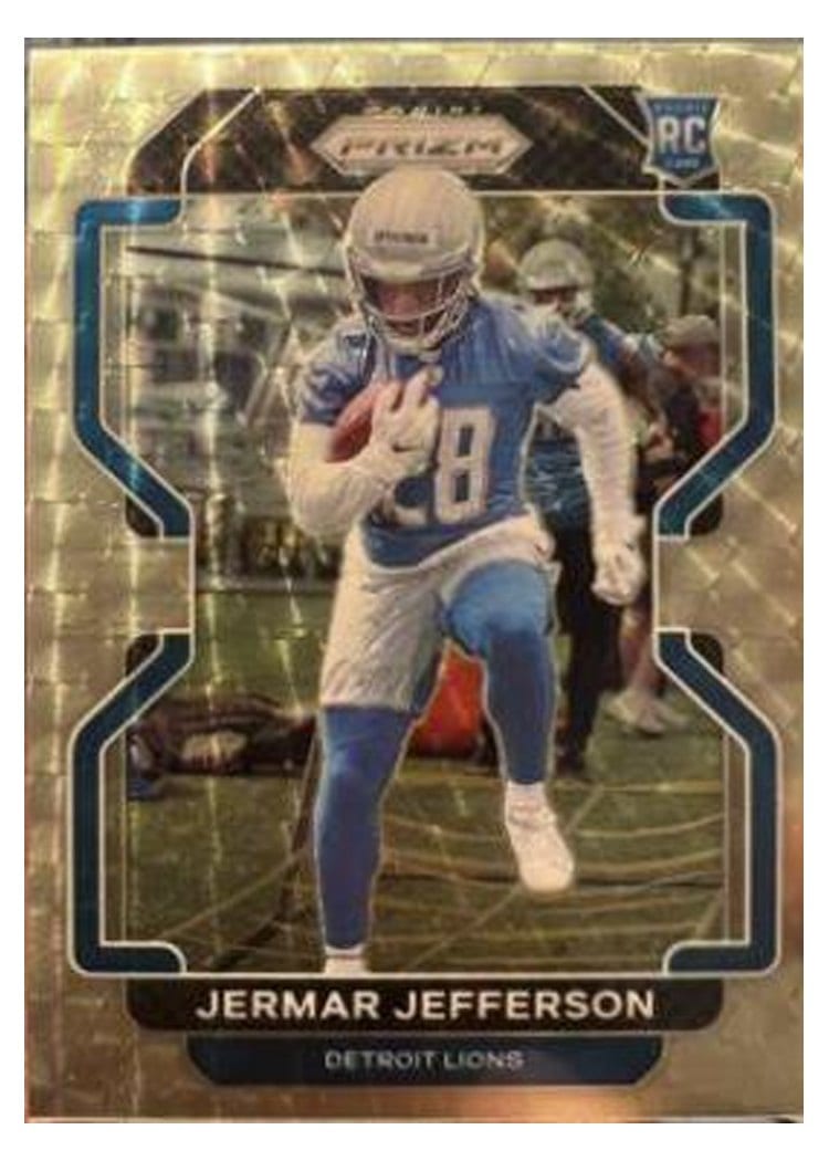 2021 Panini Prizm Base Set Jermar Jefferson #404 card