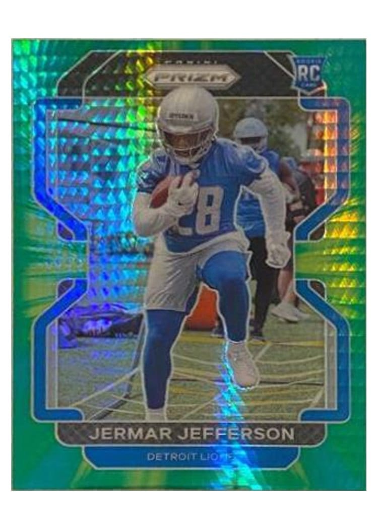 2021 Panini Prizm Base Set Jermar Jefferson #404 card