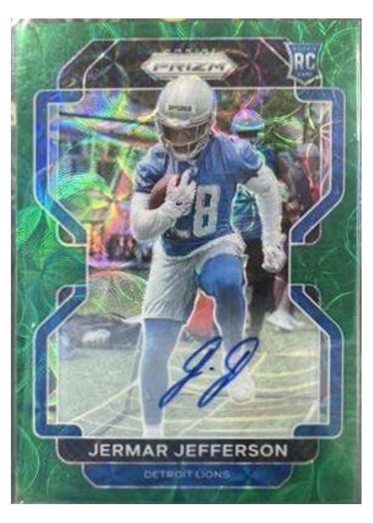 2021 Panini Prizm Base Set Jermar Jefferson #404 card