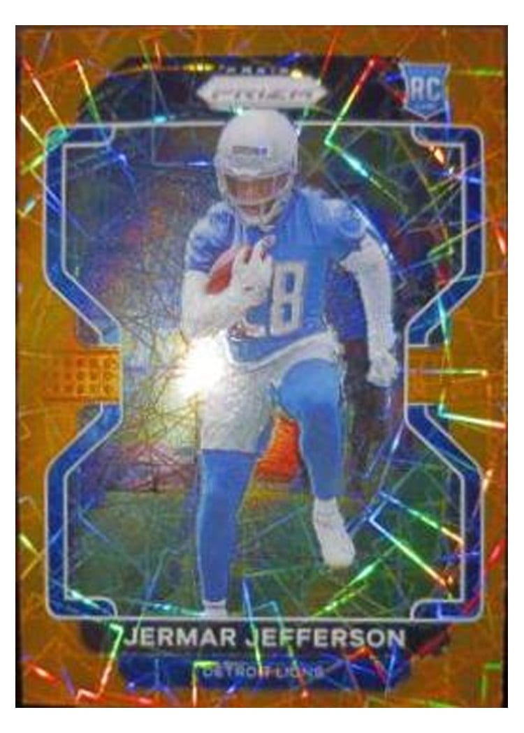 2021 Panini Prizm Base Set Jermar Jefferson #404 card