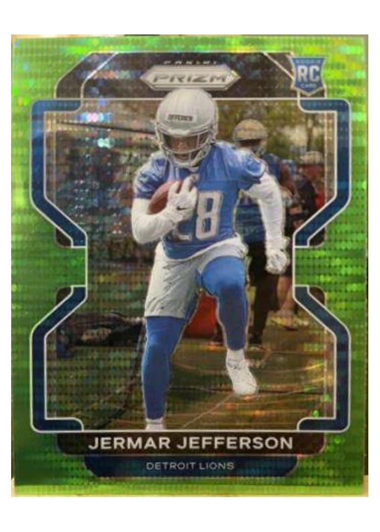 2021 Panini Prizm Base Set Jermar Jefferson #404 card