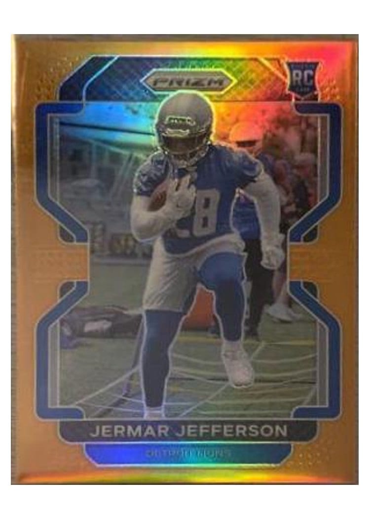 2021 Panini Prizm Base Set Jermar Jefferson #404 card