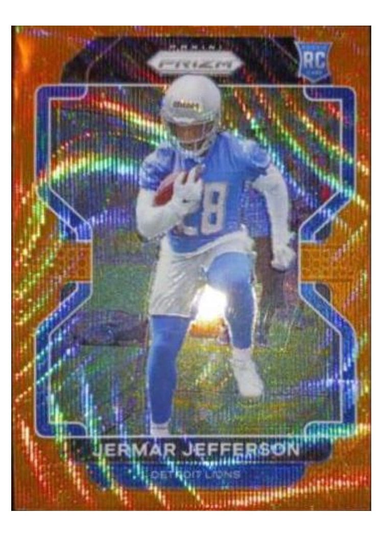 2021 Panini Prizm Base Set Jermar Jefferson #404 card