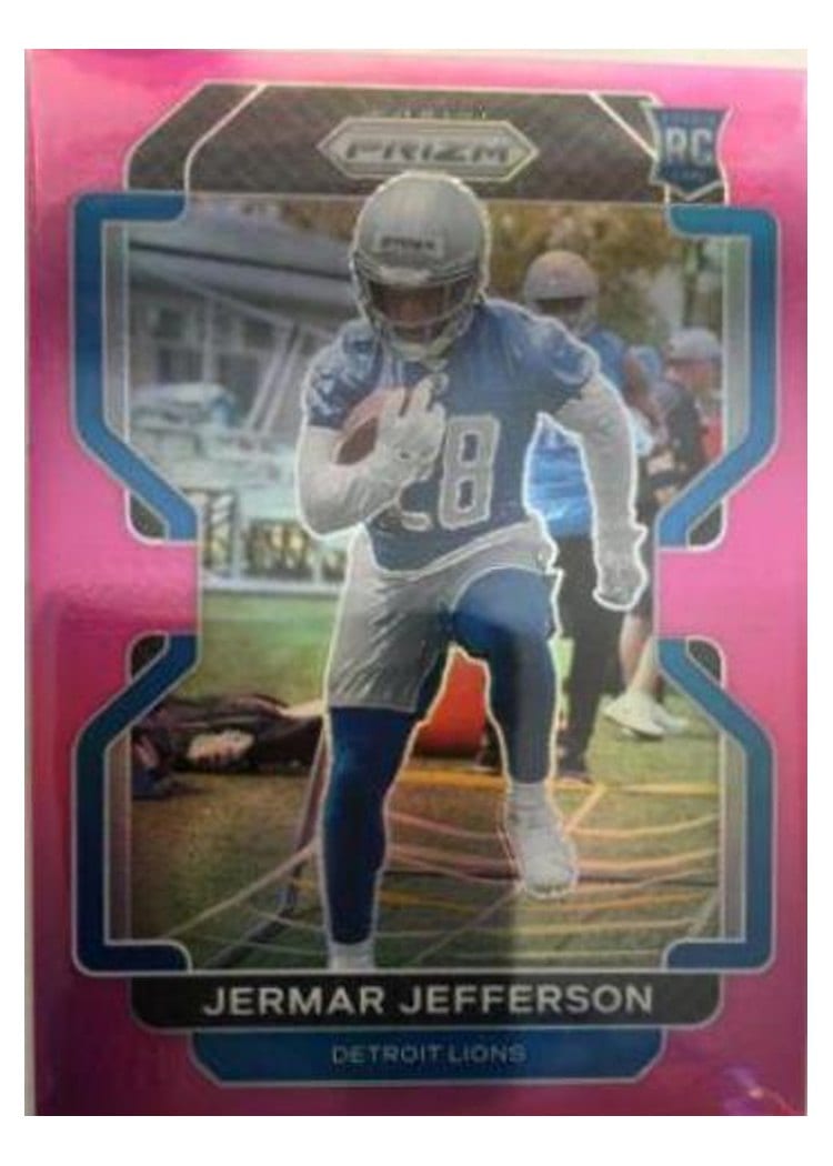 2021 Panini Prizm Base Set Jermar Jefferson #404 card
