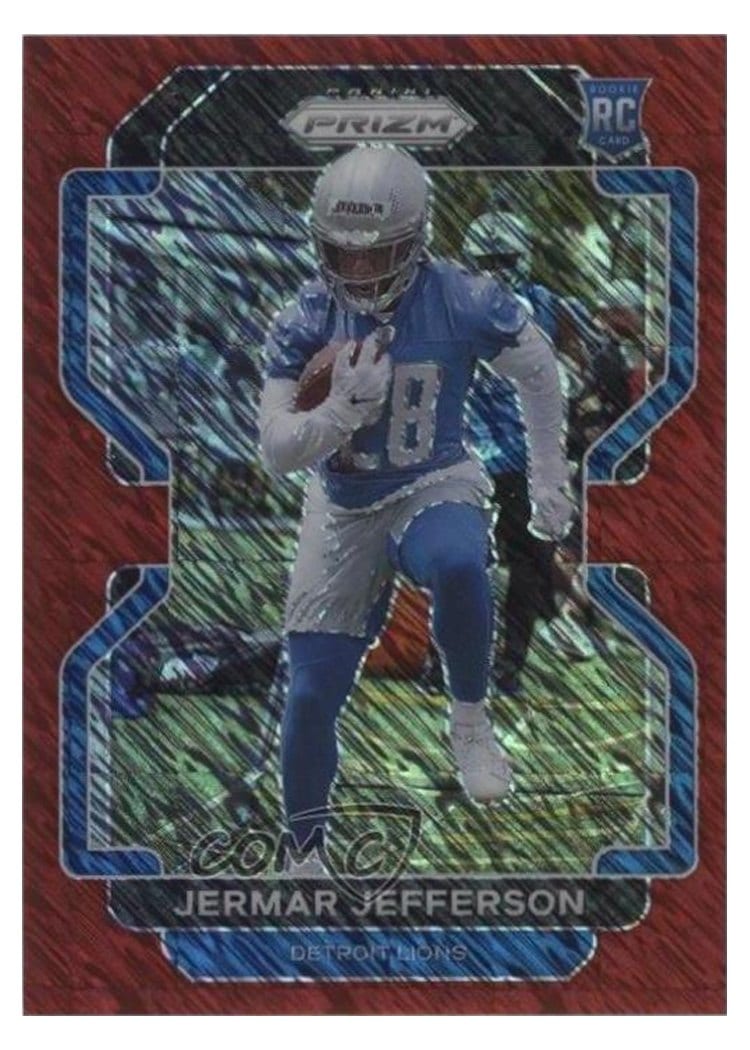 2021 Panini Prizm Base Set Jermar Jefferson #404 card