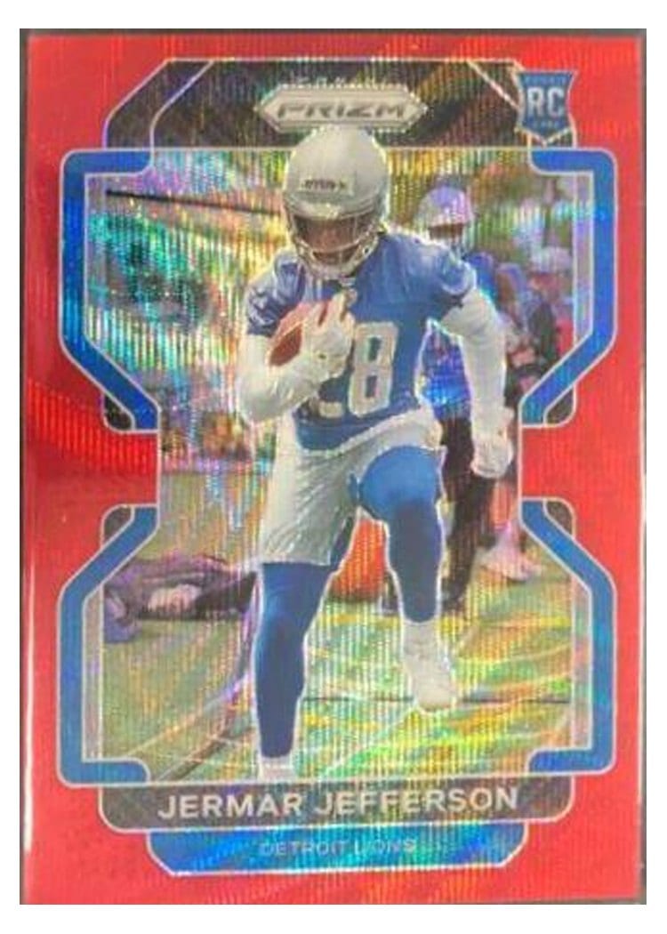 2021 Panini Prizm Base Set Jermar Jefferson #404 card