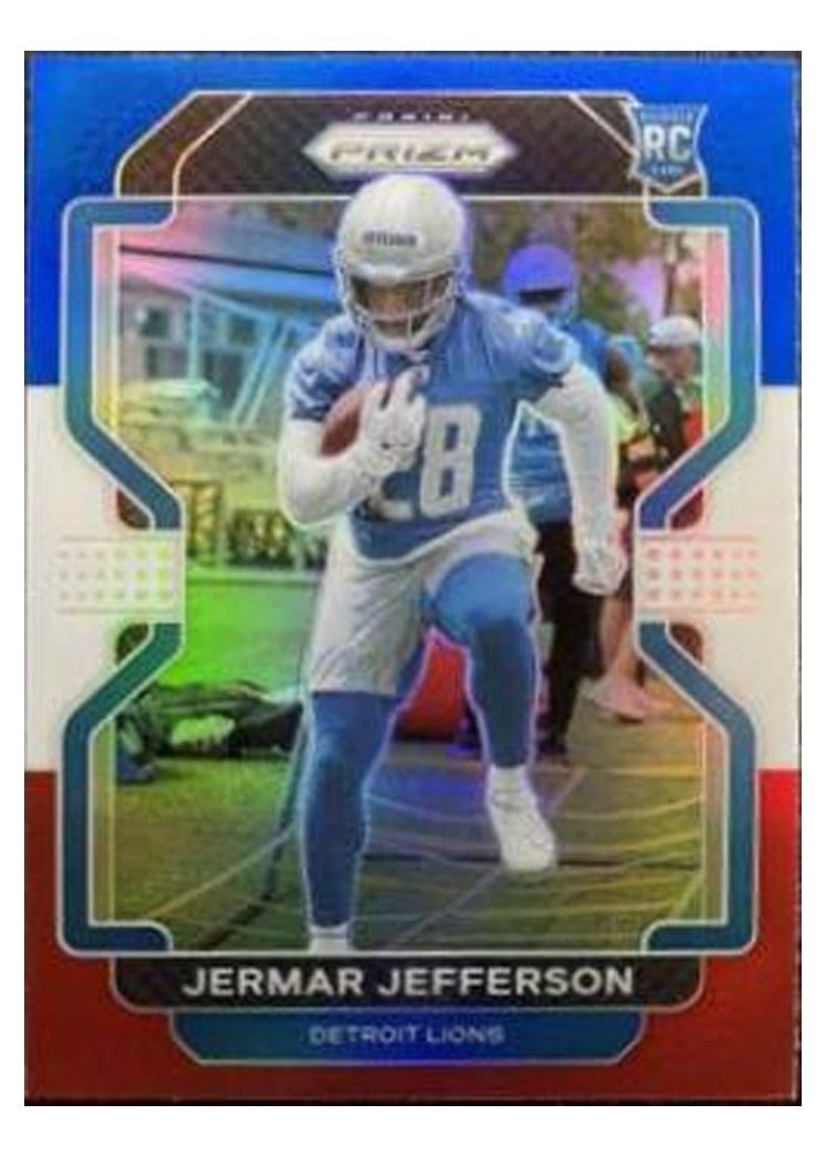 2021 Panini Prizm Base Set Jermar Jefferson #404 card