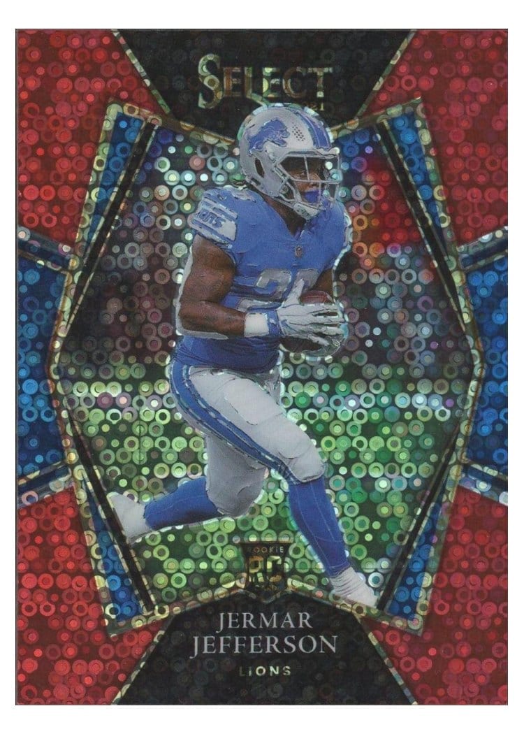 2021 Panini Select Base Set Jermar Jefferson #200 card