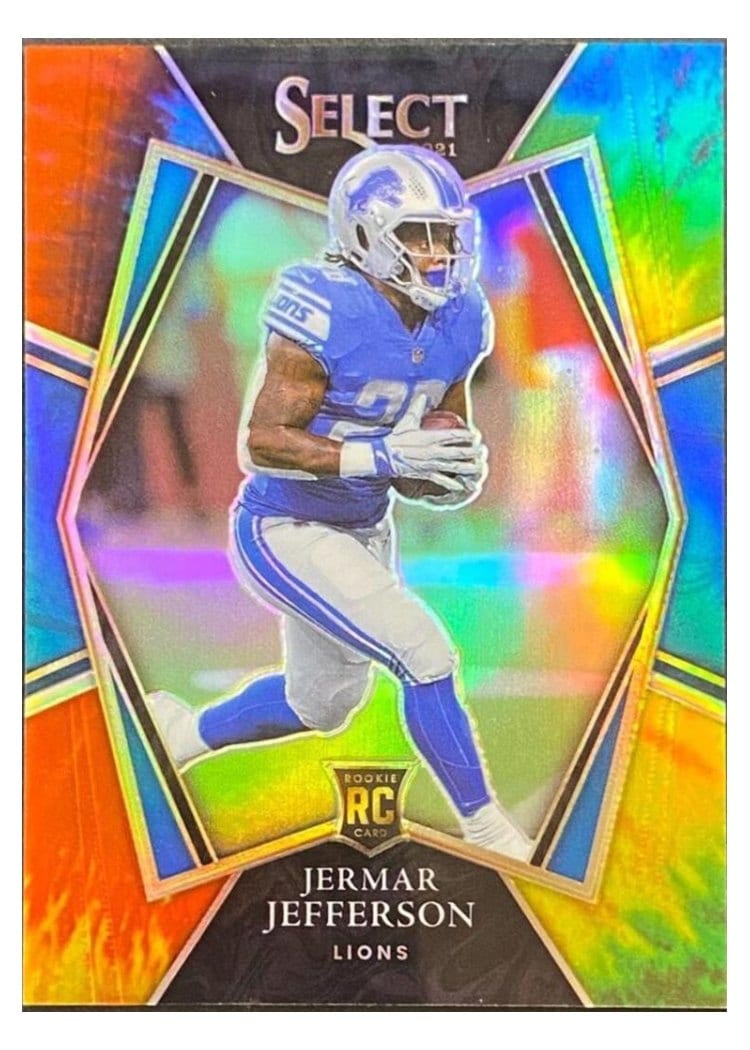 2021 Panini Select Base Set Jermar Jefferson #200 card