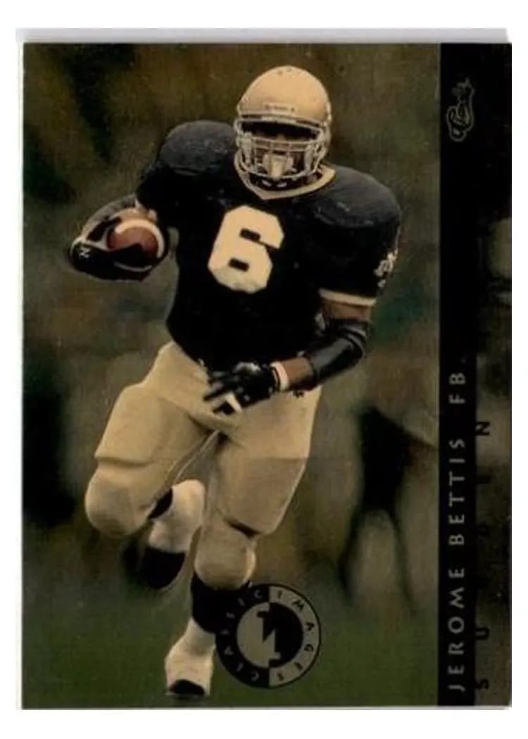 1993 Classic Four Sport Jerome Bettis #19 card