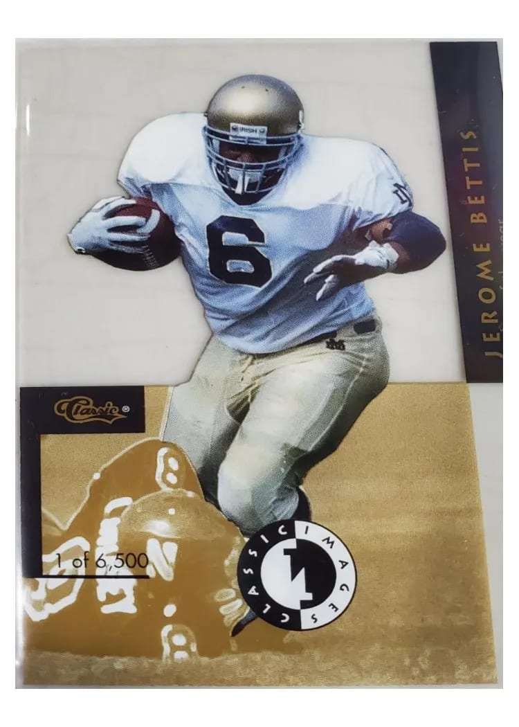 1993 Classic Four Sport Jerome Bettis #2 card