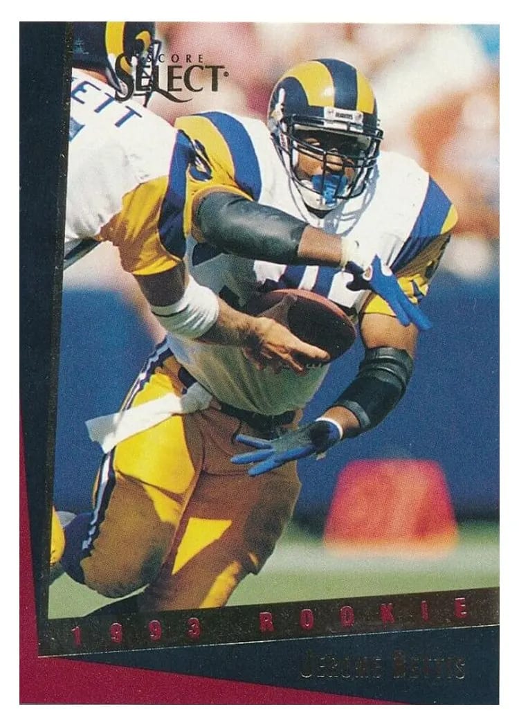 1993 Panini Select Jerome Bettis #172 card