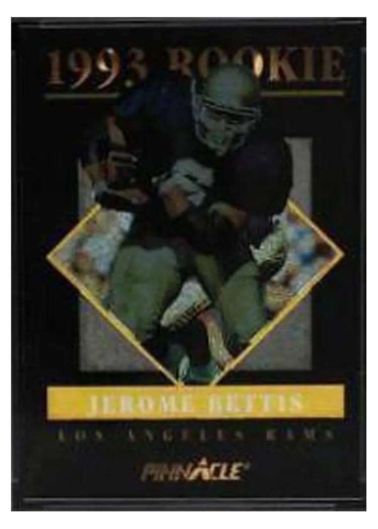 1993 Pinnacle Rookies Jerome Bettis #7 card