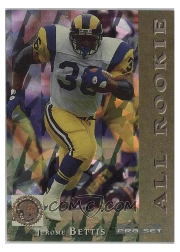 1993 Pro Set All Rookies Jerome Bettis #3 card