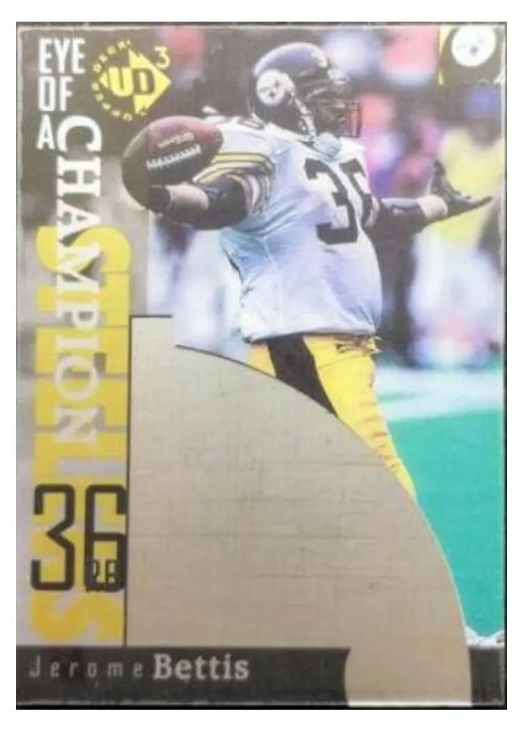 1997 Upper Deck UD3 Jerome Bettis #42 card